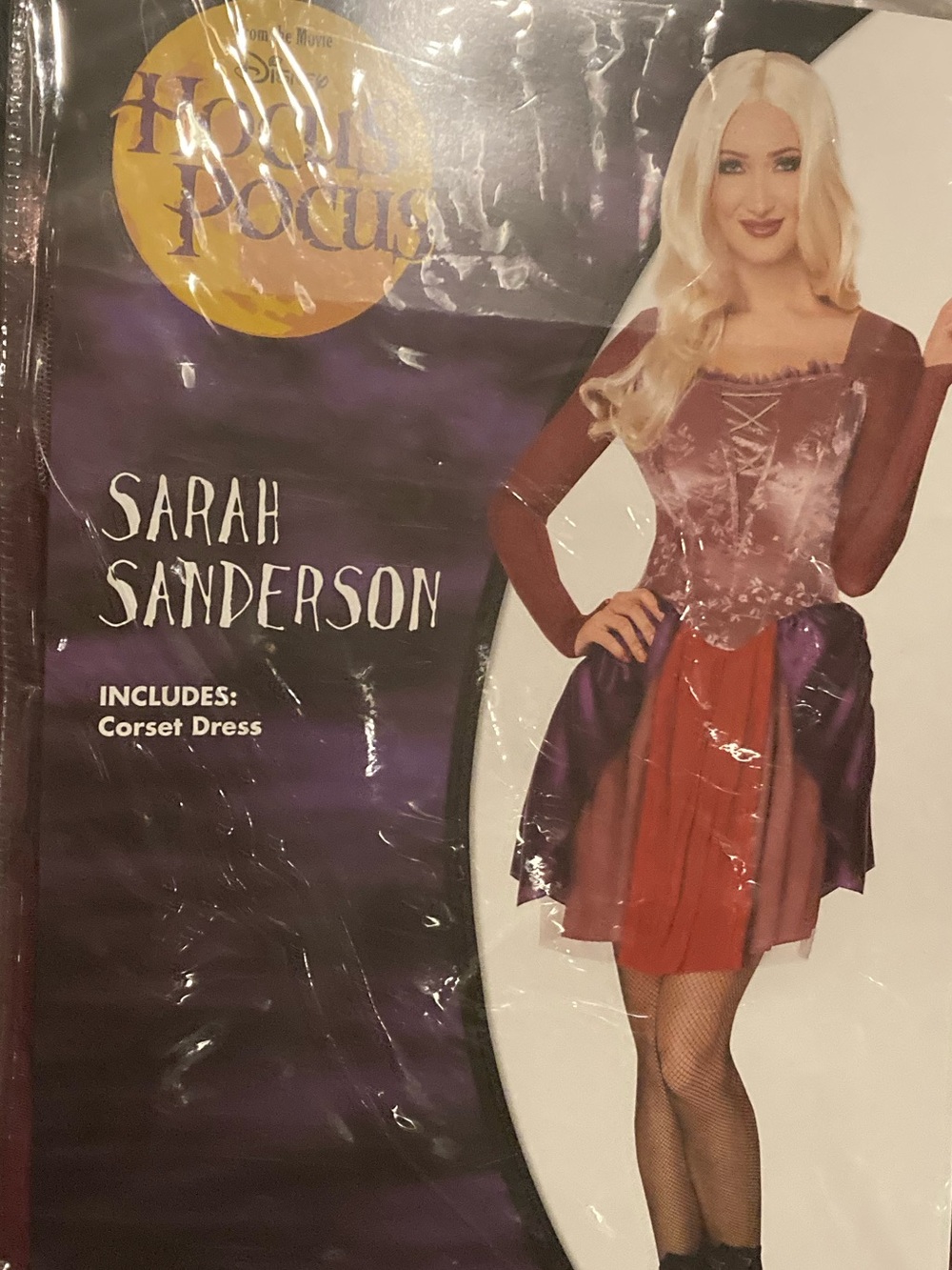 Hocus Pocus Costume Disney Sarah Sanderson Dress &